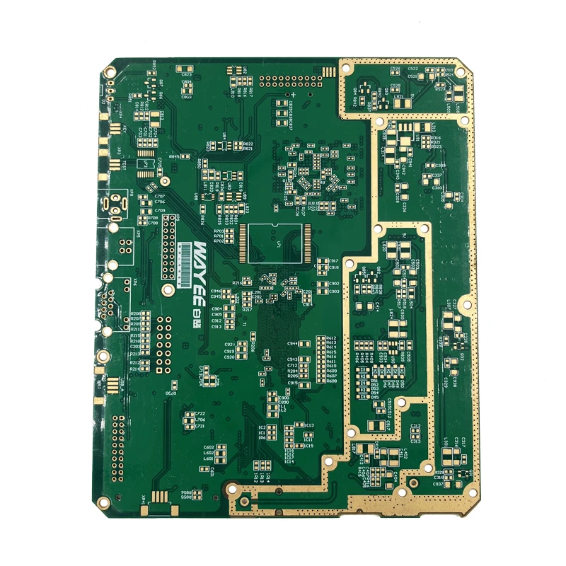 Electronics high frequency circuit board